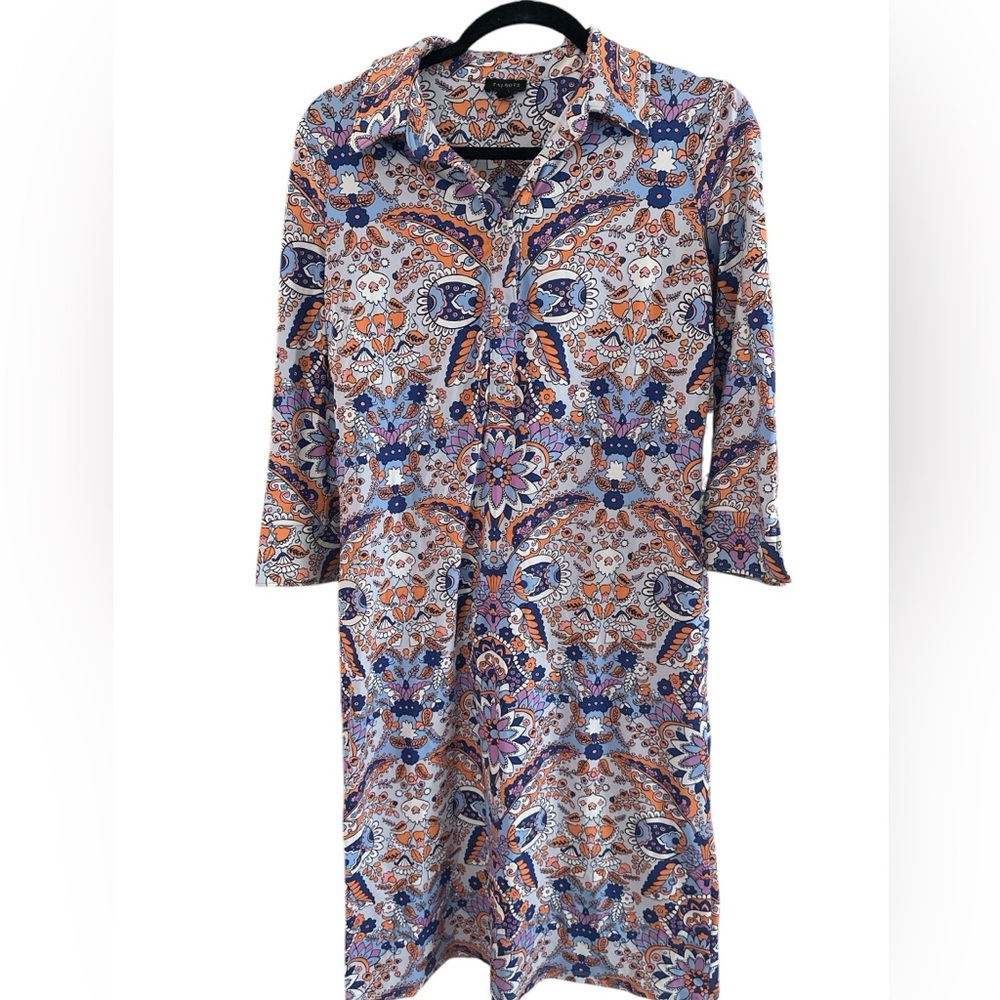 Talbots xs Paisley Dress